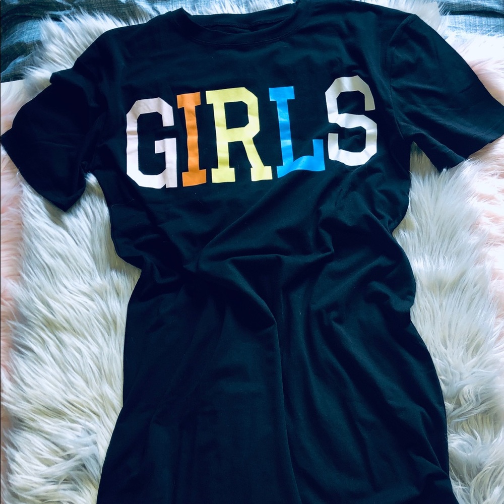 Oversized GIRLS Tshirt Dress